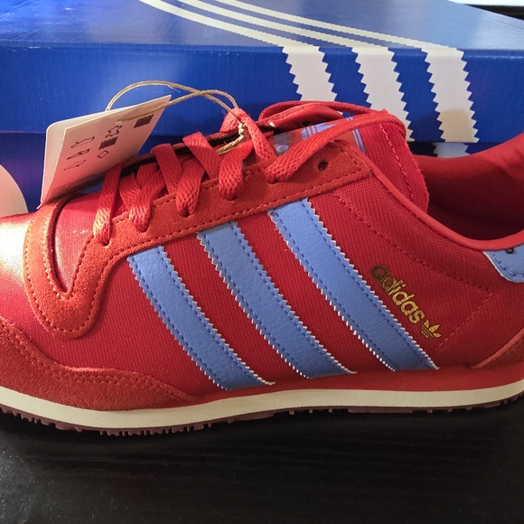 adidas Other - adidas Galaxy OG JR1147 Red Blue Men's Originals Athletic Sneakers